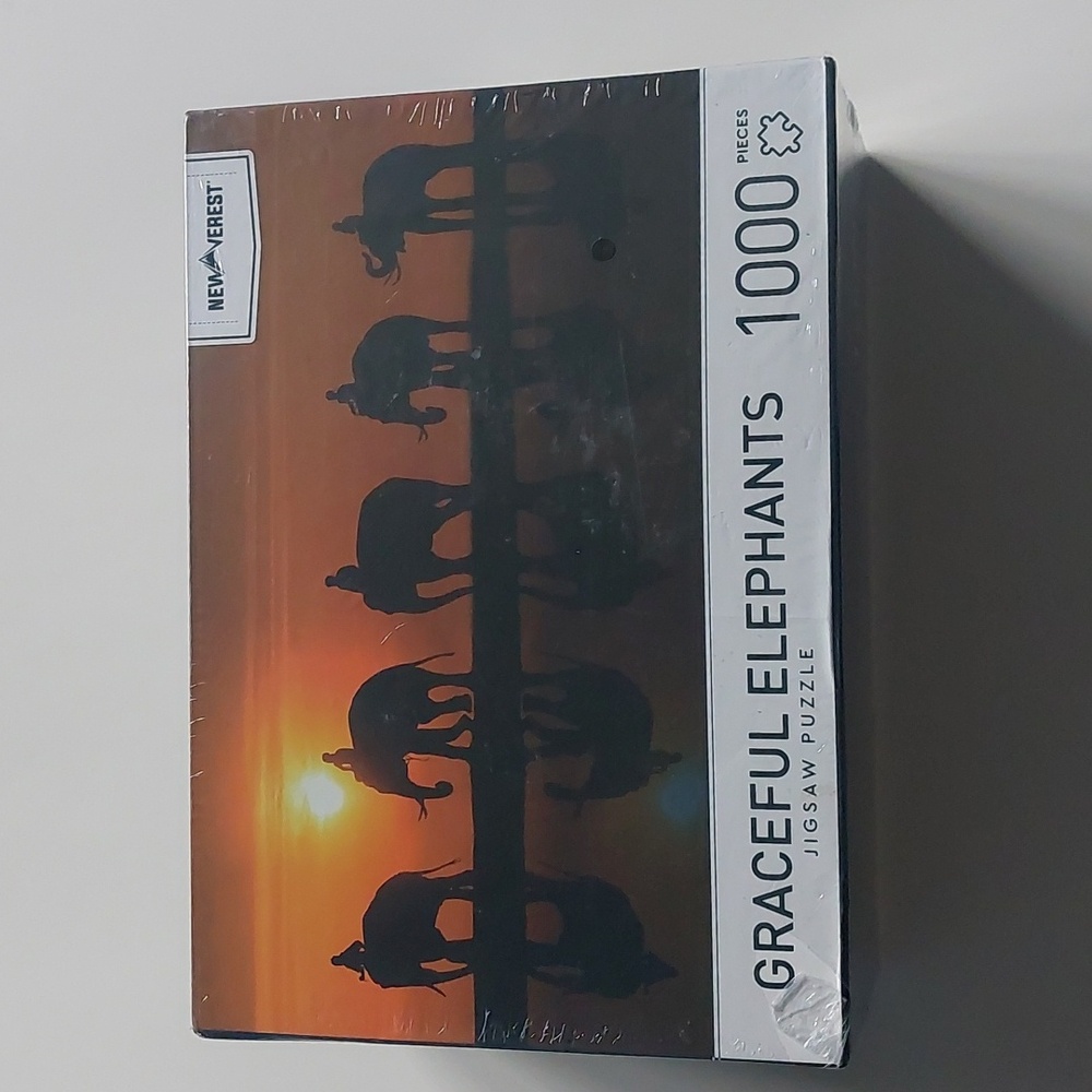Jigsaw puzzle Graceful Elephants 1000 piece‎